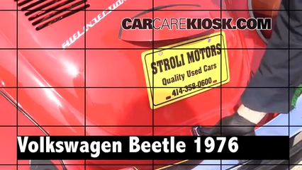 1976 Volkswagen Beetle 1.6L 4 Cyl. Convertible Review